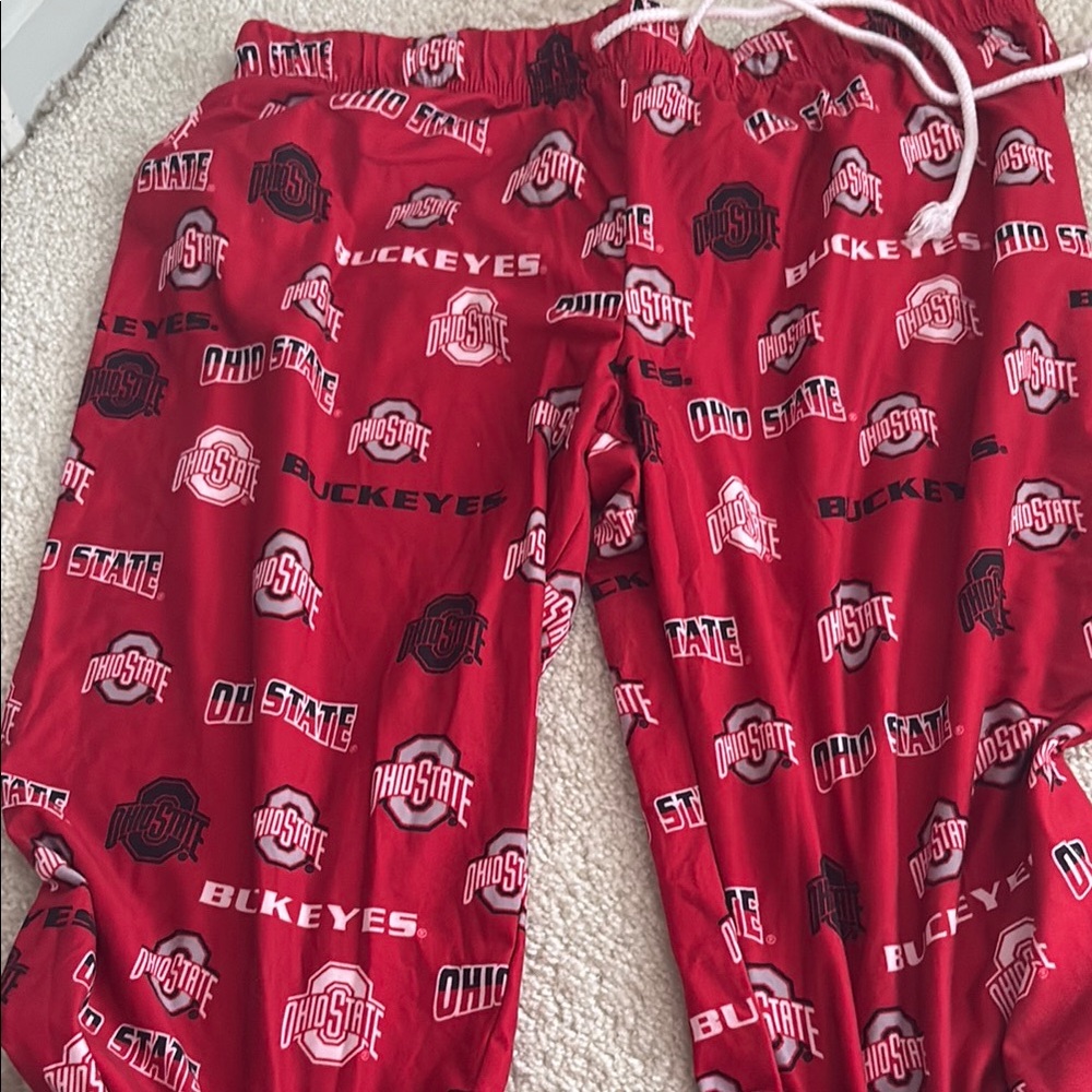 Ohio State Buckeyes Red Pajama Pants